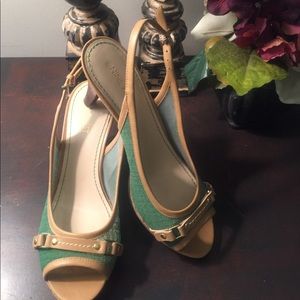 Nine West heels/ open toe sandals